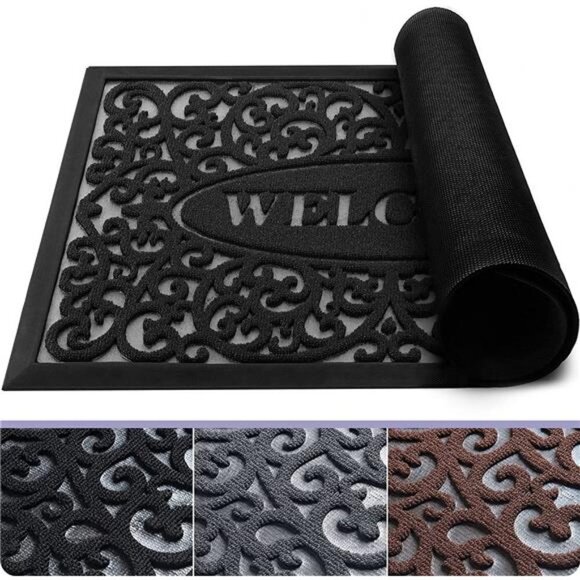 Absorbent Door Mat - Fall Door Mat - Indoor Door Mat - Front Door Mat - Picture 1 of 6